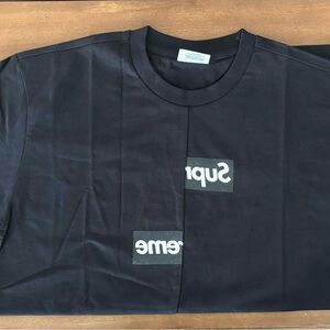 Supreme x Comme des Garçons Shirt Split Box Logo T-shirt